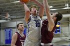 MBBall vs Sprinfgfield  Wheaton College Men’s Basketball vs Springfield College. - Photo By: KEITH NORDSTROM